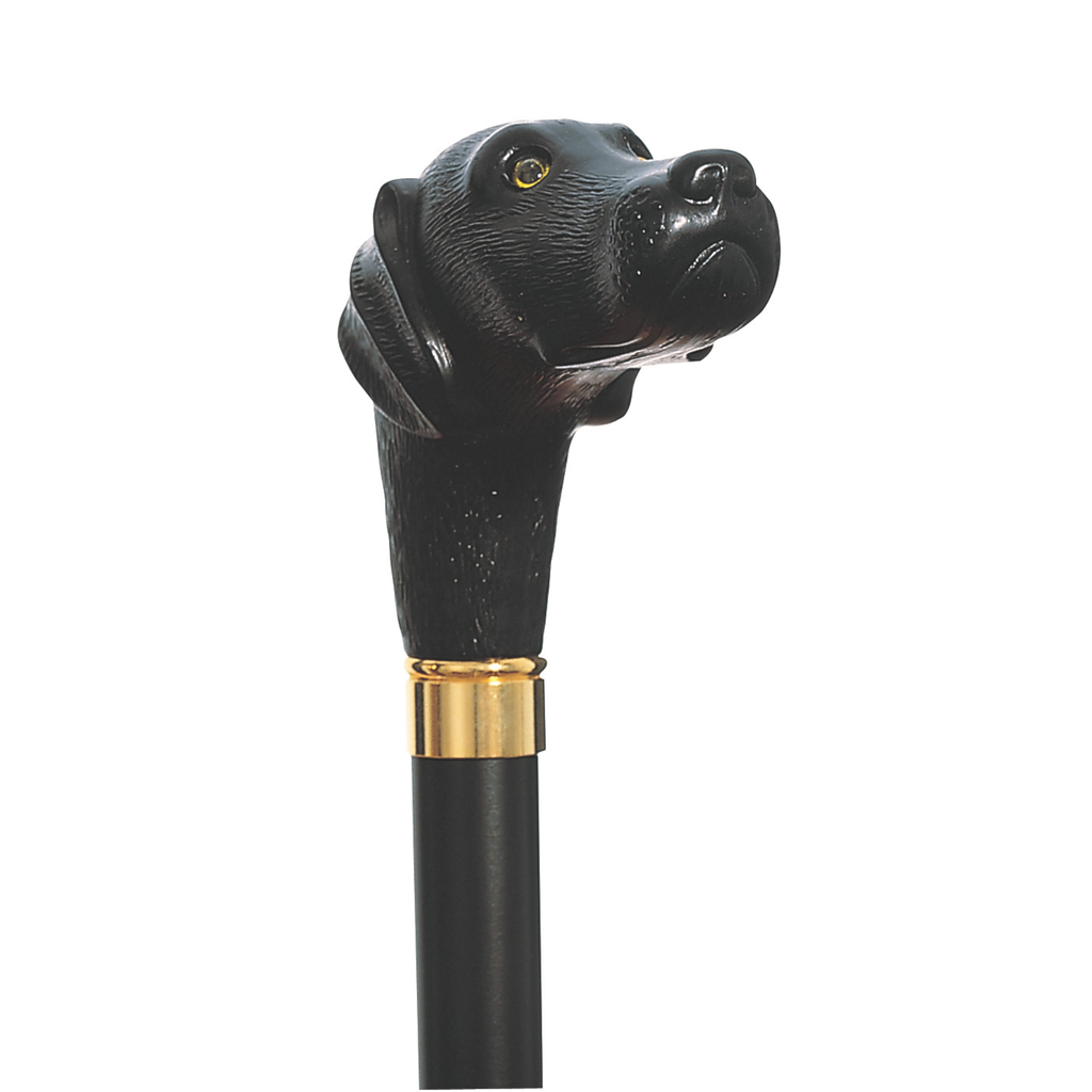 Black Lab Walking Cane