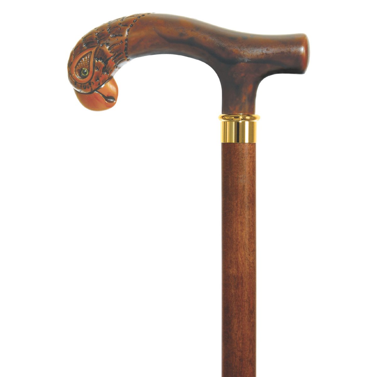 Polly Parrot Walking Cane