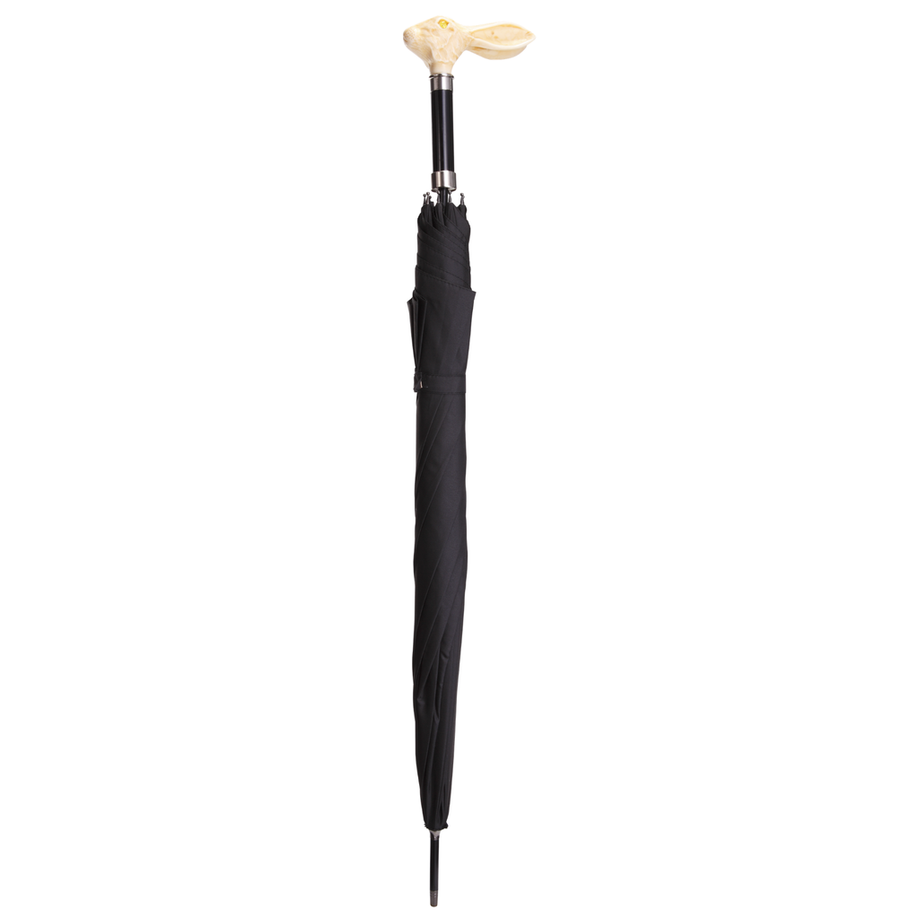 Italian Craft Harvey Umbrella with Automatic Open & Storage Sheath