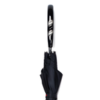 Sculpted Crook Handle Umbrella - Black