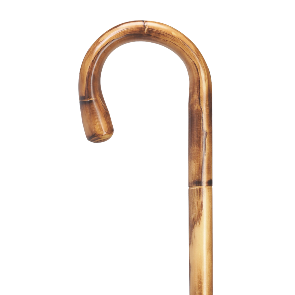 Chestnut Crook Handle Walking Cane