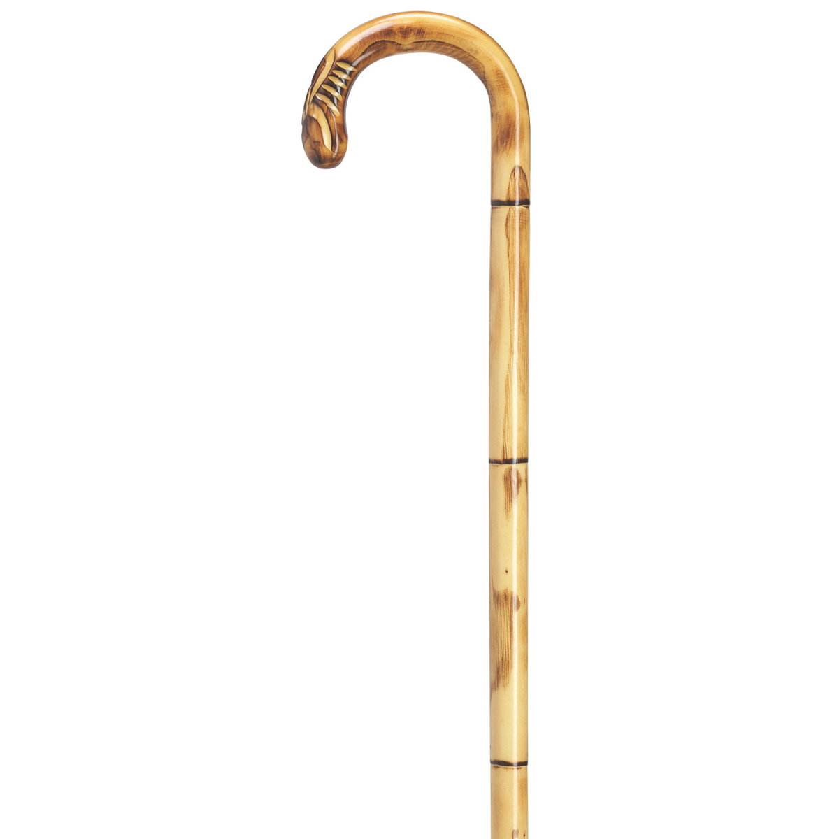 Stepped & Scorched Tourist Cane