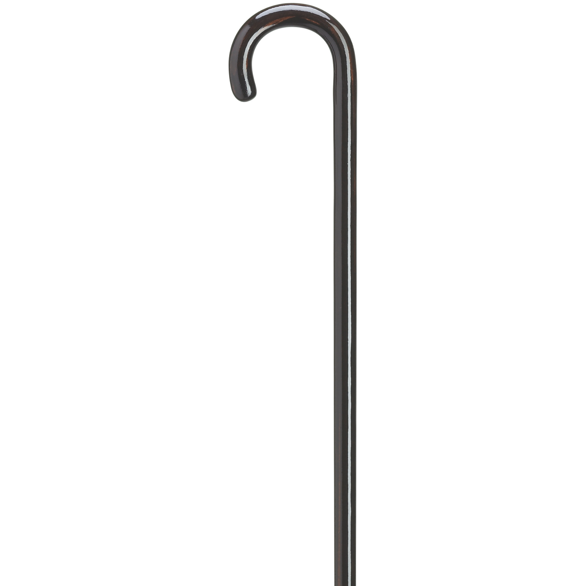 Ladies Tourist Cane-Simulated Ebony Finish