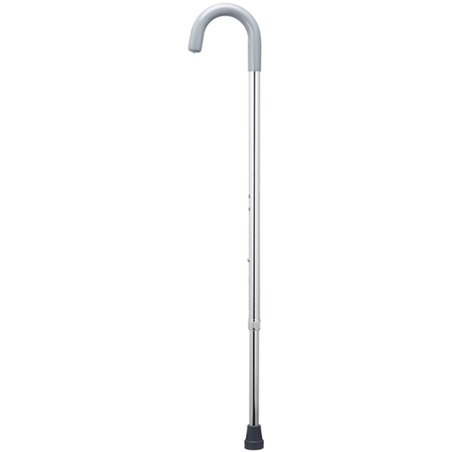 Adjustable Aluminum Hospital Cane with Vinyl Crook Grip – 33–41″
