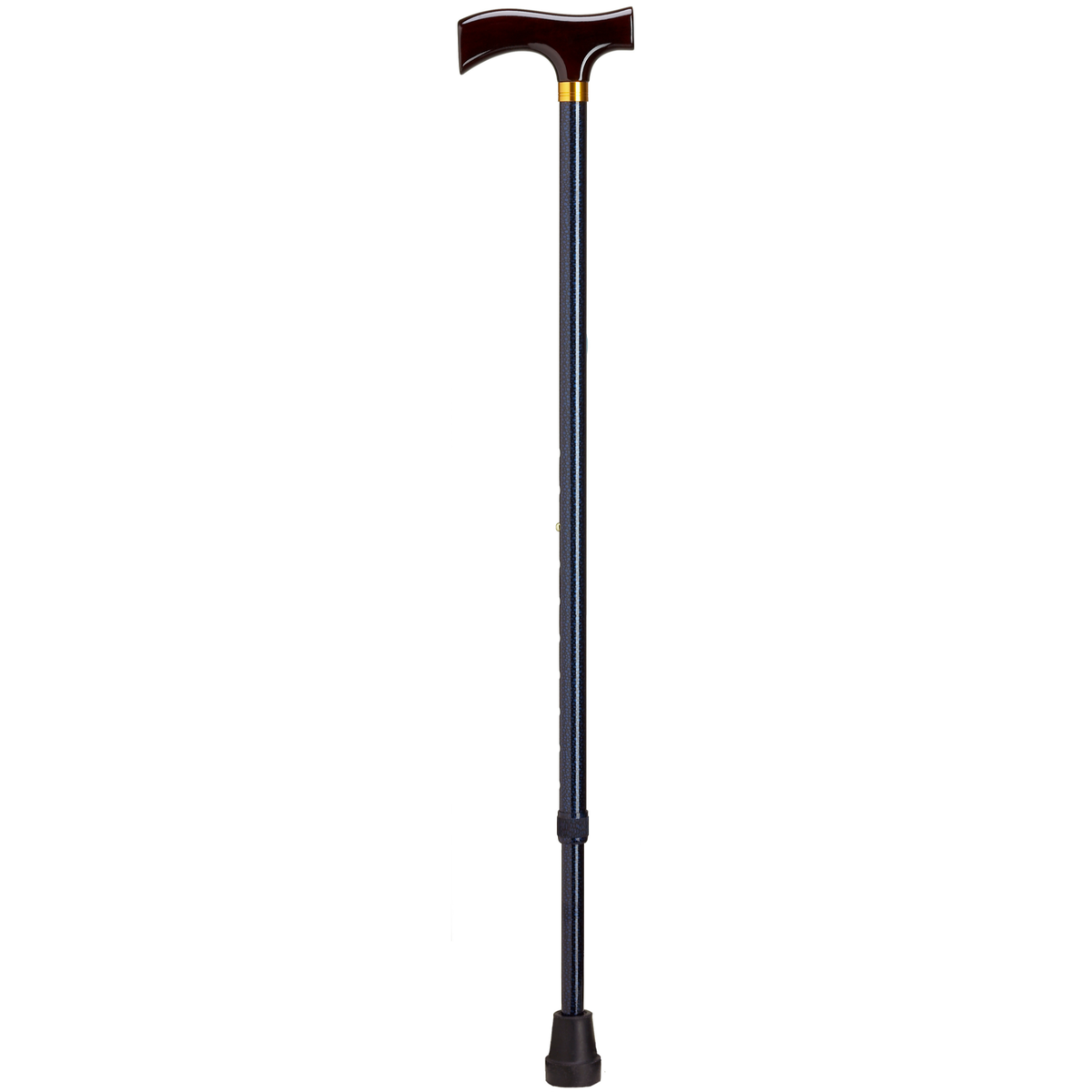 Adjustable Wood Fritz Handle Cane – 27–36″