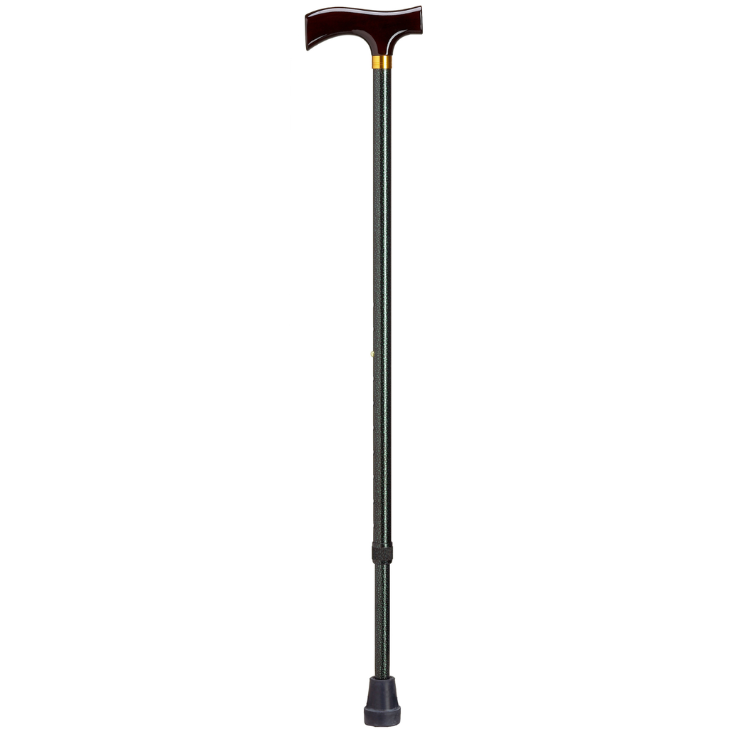 Adjustable Wood Fritz Handle Cane – 27–36″