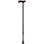 Adjustable Wood Fritz Handle Cane – 27–36″