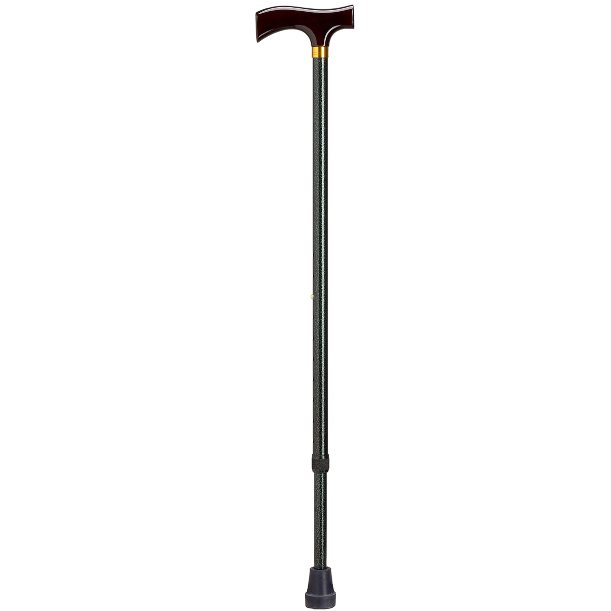 Adjustable Wood Fritz Handle Cane – 27–36″