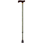 Adjustable Wood Fritz Handle Cane – 27–36″