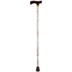 Adjustable Wood Fritz Handle Cane – 27–36″