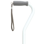 Adjustable White Offset Cane for Visually Impaired – 30–39″