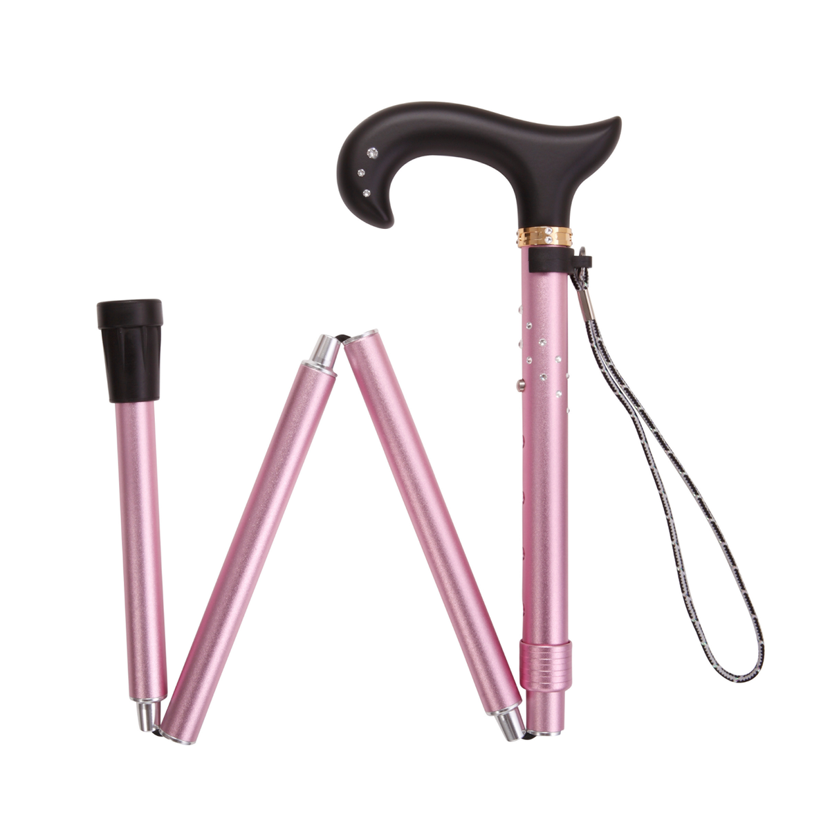 Swarovski Folding Derby Cane