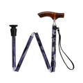 Acrylic Fritz Folding Cane