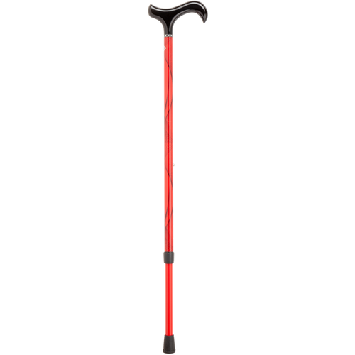 Carbon Walking Cane- Rally Sport Red