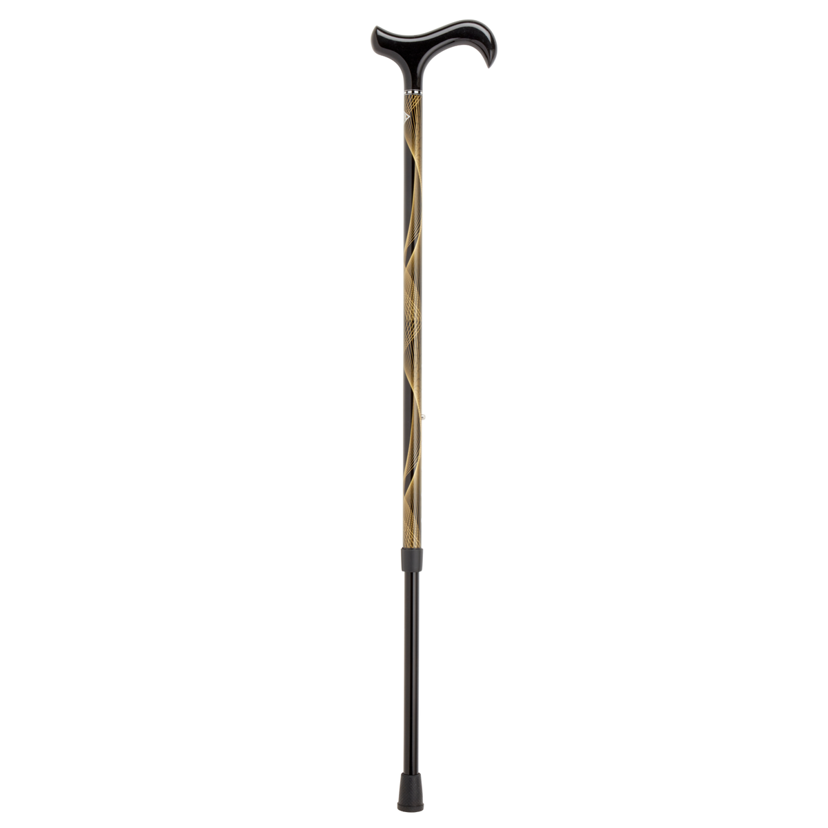 Carbon Walking Cane- Rally Sport Black