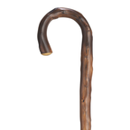Men's German Congo Cane, Crook Handle, 36, Spike Ferrule
