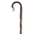  Carved Spiral Shepherd Crook