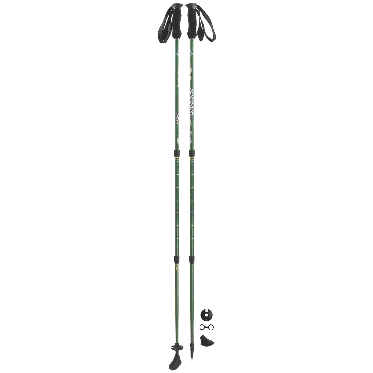 Backcountry Carbon Fiber Hiking Poles – 43–55″, Pair