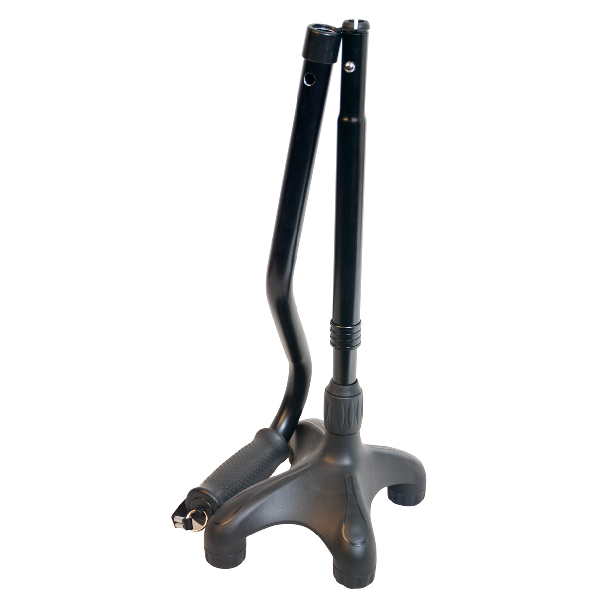 Compact Foldable Quad Cane for Travel & Stability