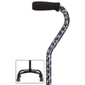 Quad-Cane with large base 