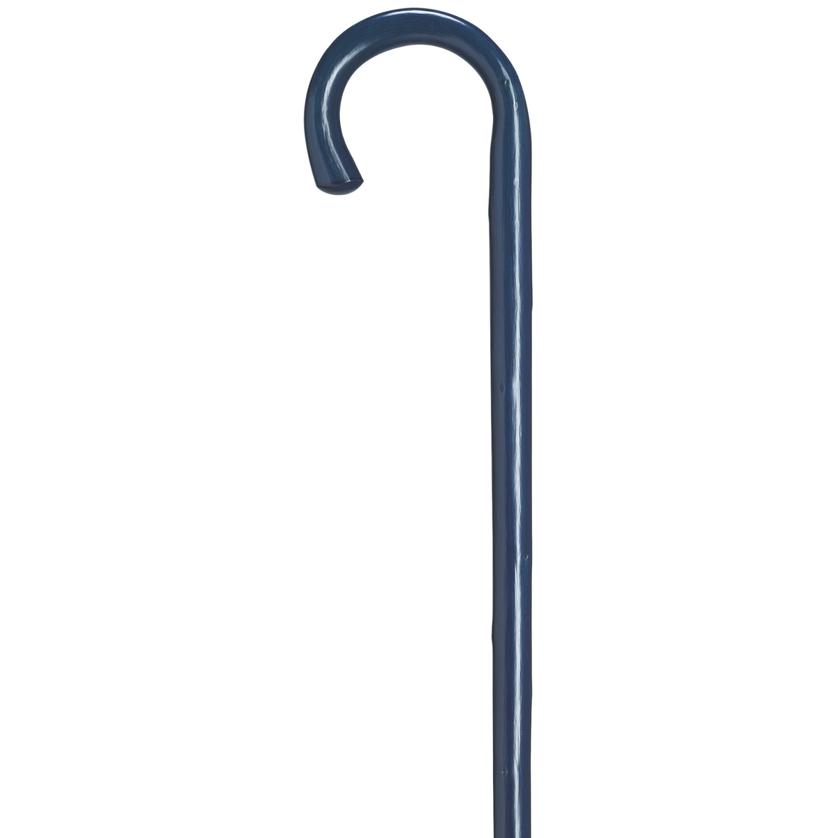 Chestnut Tourist Cane - Blue Stained