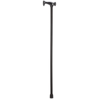 Orthopedic Black Consort J Walking Cane with Hardwood Shaft