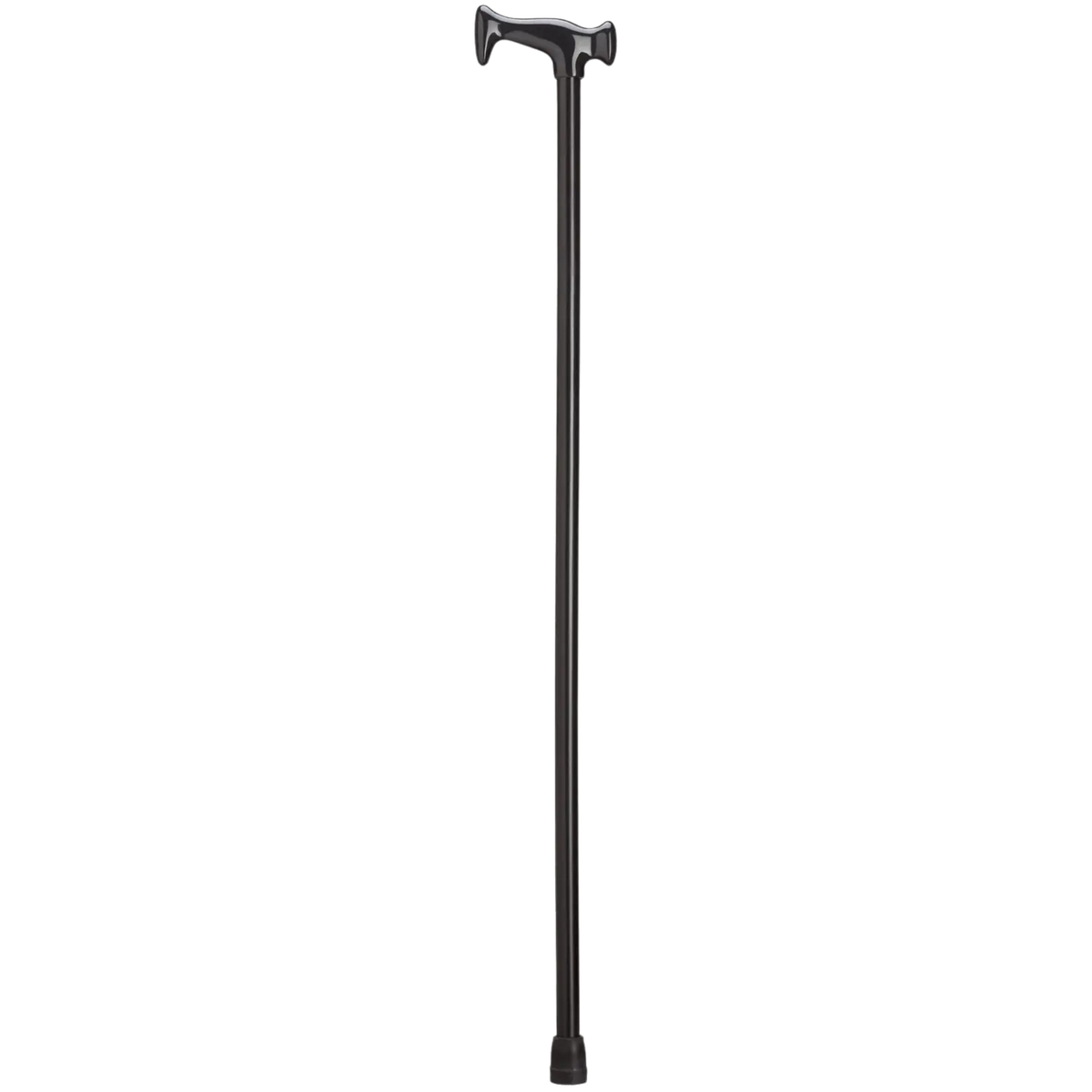 Orthopedic Black Consort J Walking Cane with Hardwood Shaft