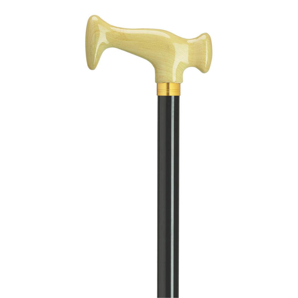 Ivory Acrylic-Handled Walking Cane