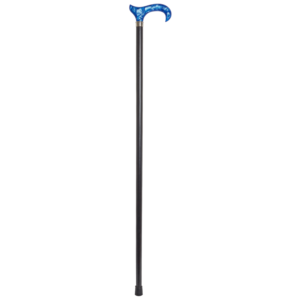 Blue Acrylic Derby Cane - Harvy Canes