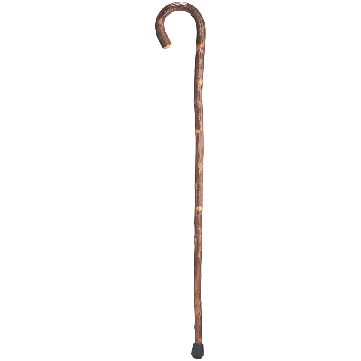 Sturdy Men's Oak Tourist Walking Cane, 36 Shaft