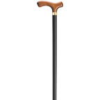 Extra Tall 42-Inch Walking Cane with Scorched Cherry Fritz Handle