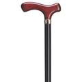 Burgandy and Black Walking Cane