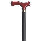 Burgandy and Black Walking Cane