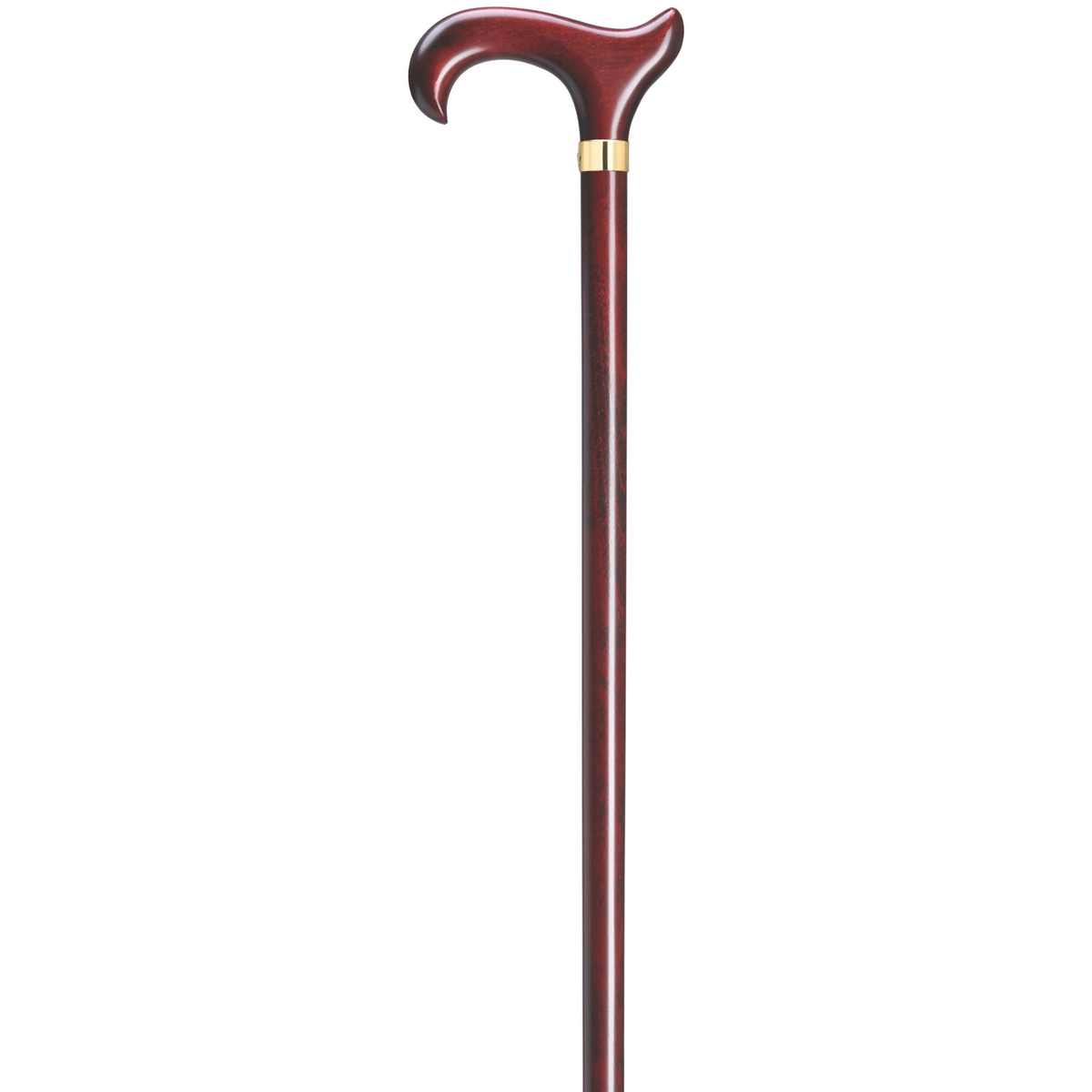 Extra Tall Ergonomic Derby Cane-Burgundy