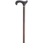 Hand Stitched Genuine Leather Derby Cane