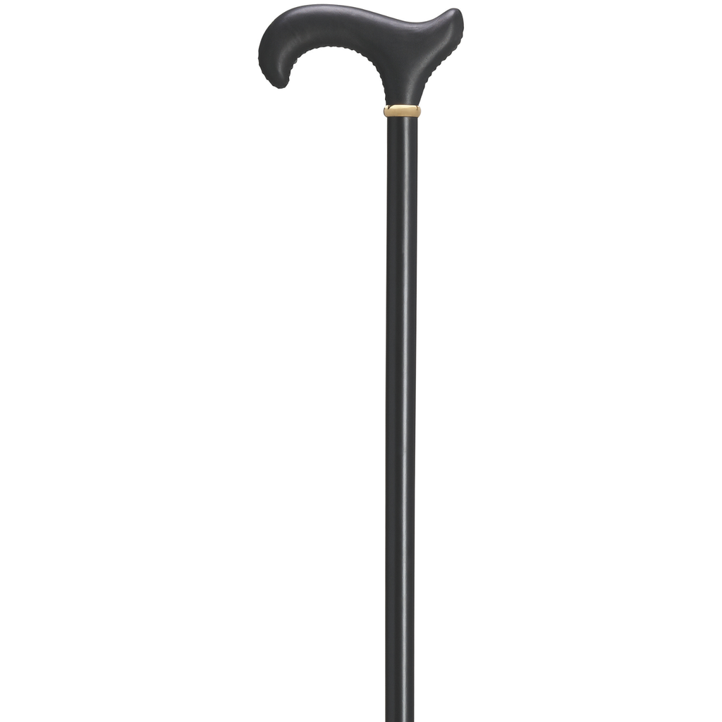 Hand Stitched Genuine Leather Derby Cane