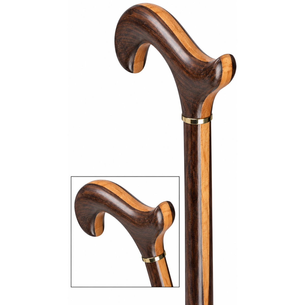 Palmwood Walking Cane