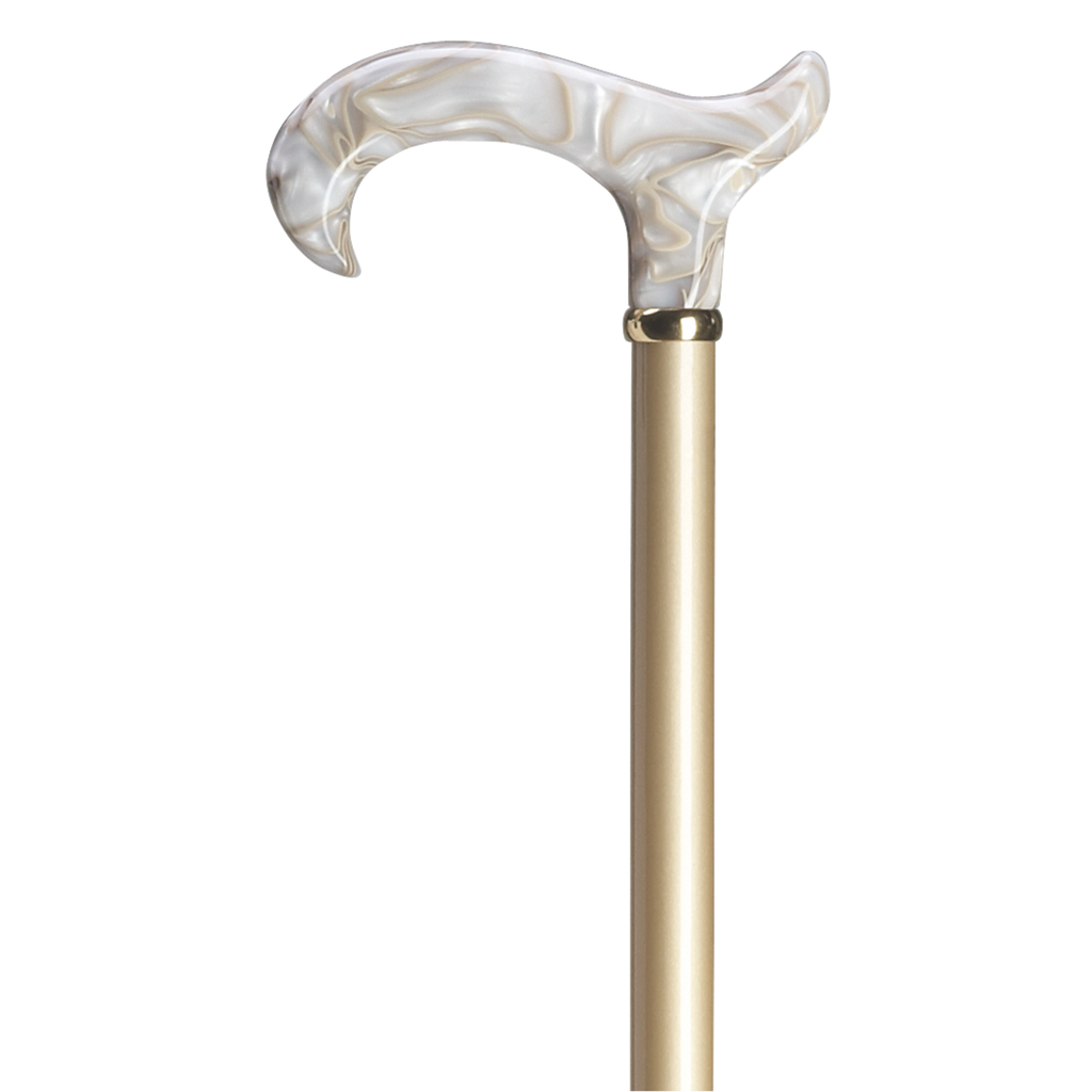 Pearly Pearl Derby Cane