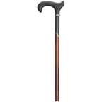 Ergonomic Satin Derby Cane | Hand Finish, German Craftsmanship