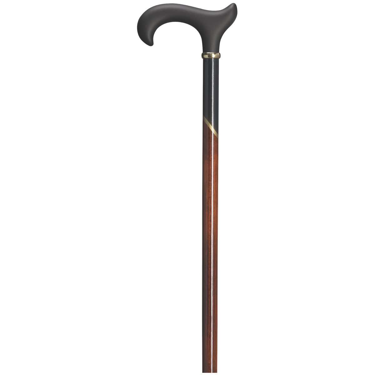 Ergonomic Satin Derby Cane | Hand Finish, German Craftsmanship