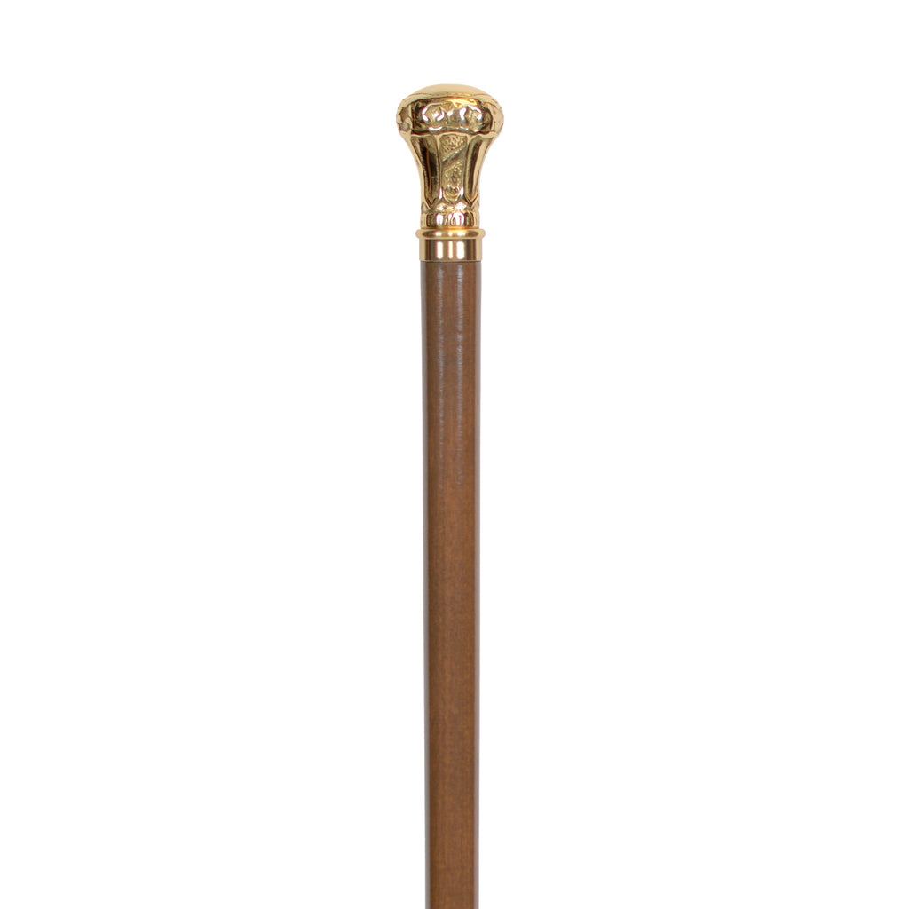 Regal Brass Knob Cane
