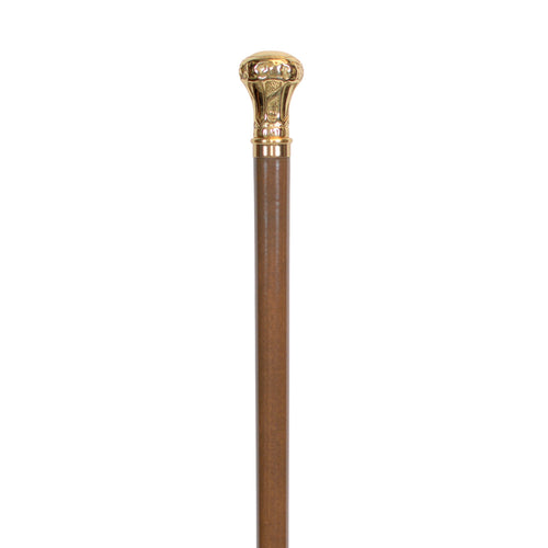 Regal Brass Knob Cane