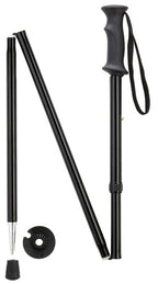 Backcountry Folding Aluminum Hiking Pole – Green or Black, 50–54″