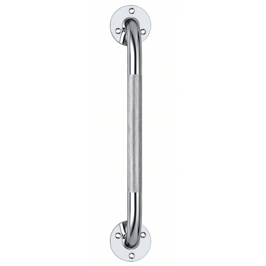 Chrome-Plated Bath Safety Handrail – 12–32 Inch Options